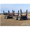Image 4 : 2013 ANSER 30 FT. QUAD/A SHORT WOOD LOG TRAILER