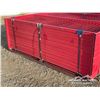Image 6 : (30) 7.5 X 6 FT. POWDER COATED SITE FENCE PANELS