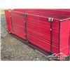 Image 4 : (30) 7.5 X 6 FT. POWDER COATED SITE FENCE PANELS