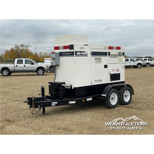 2019 MULTIQUIP DCA 56KW MOBILE GENERATOR SET