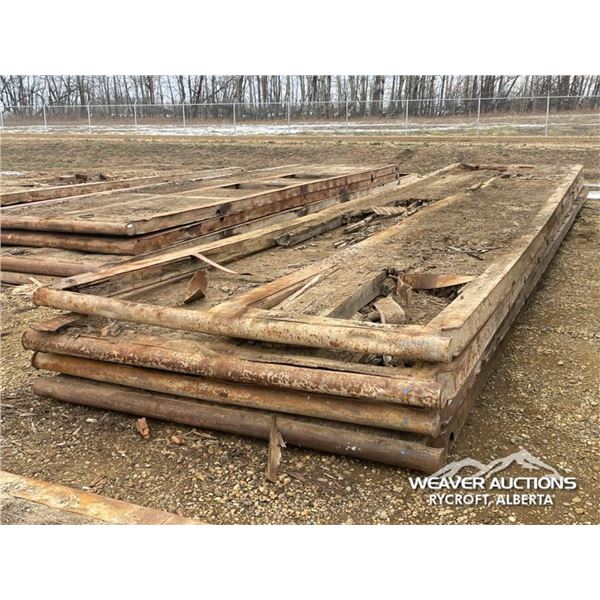 (4) 8 X 40 FT. RIG MATS