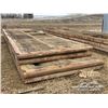 Image 2 : (2) 8 X 40 FT. RIG MATS & (2) 8 X 32 FT. RIG MATS