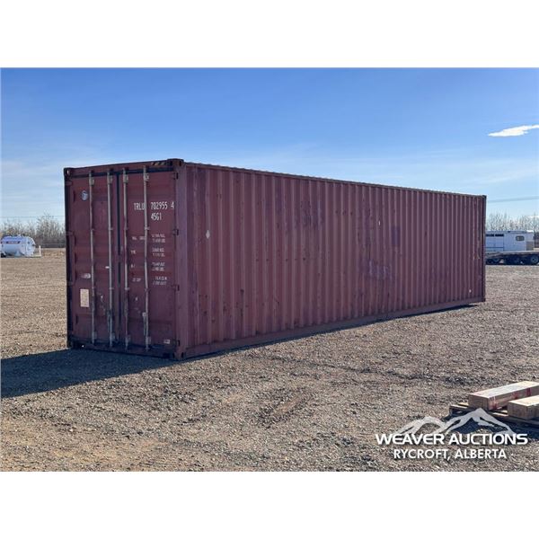 2011 8 X 40 FT. SHIPPING CONTAINER
