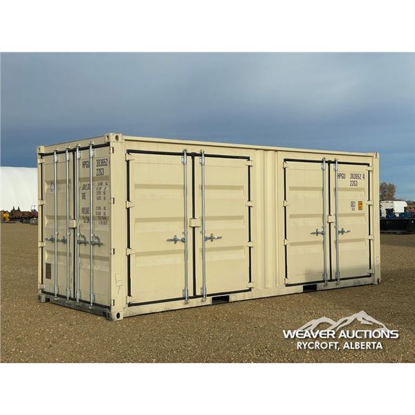 2025 8 X 20 FT. MULTIDOOR SHIPPING CONTAINER
