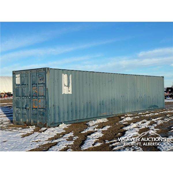 8 X 40 FT. SHIPPING CONTAINER