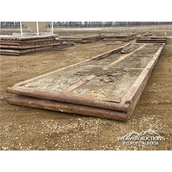 (1) 8 X 40 FT. RIG MAT & (1) 8 X 48 FT. RIG MAT