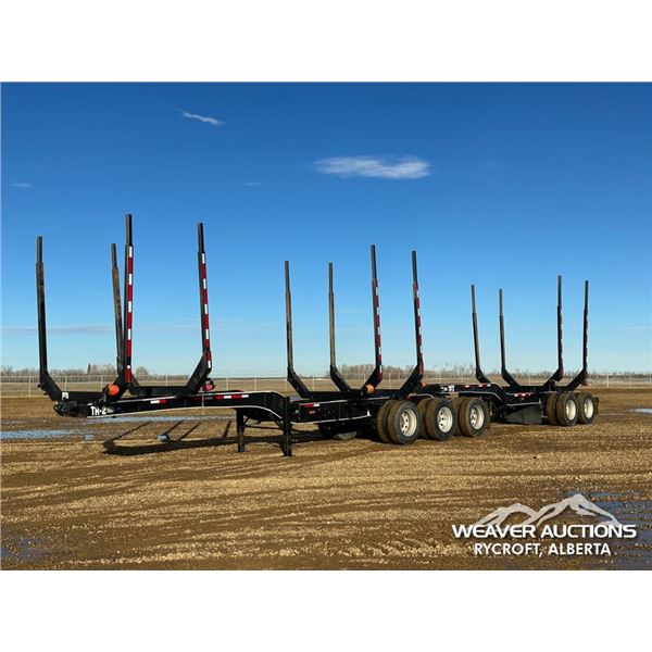 2007 DOEPKER SUPER B-TRAIN LOG TRAILERS