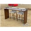 Image 1 : BAR TABLE & (2) CHAIRS
