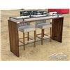Image 2 : BAR TABLE & (2) CHAIRS