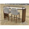 Image 3 : BAR TABLE & (2) CHAIRS