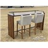Image 4 : BAR TABLE & (2) CHAIRS