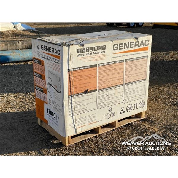 GENERAC 17 KW BACKUP GENERATOR