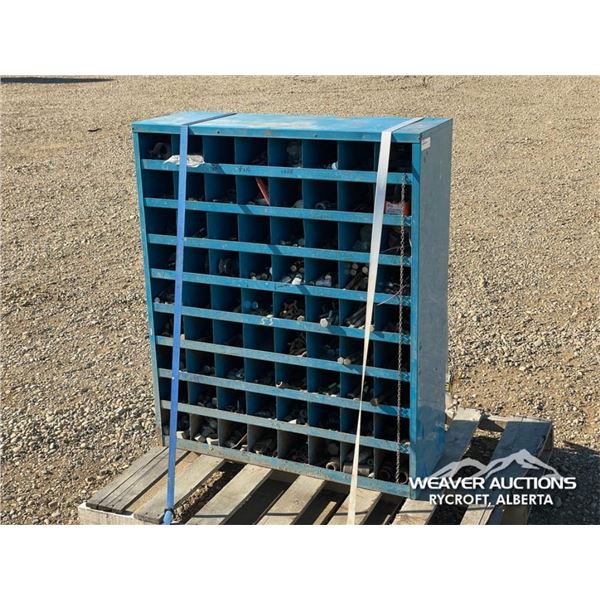 12 X 35 X 42 IN. SHOP BOLT BIN