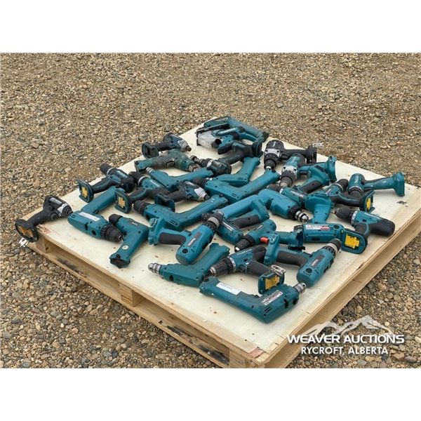 QTY OF MAKITA POWER TOOLS