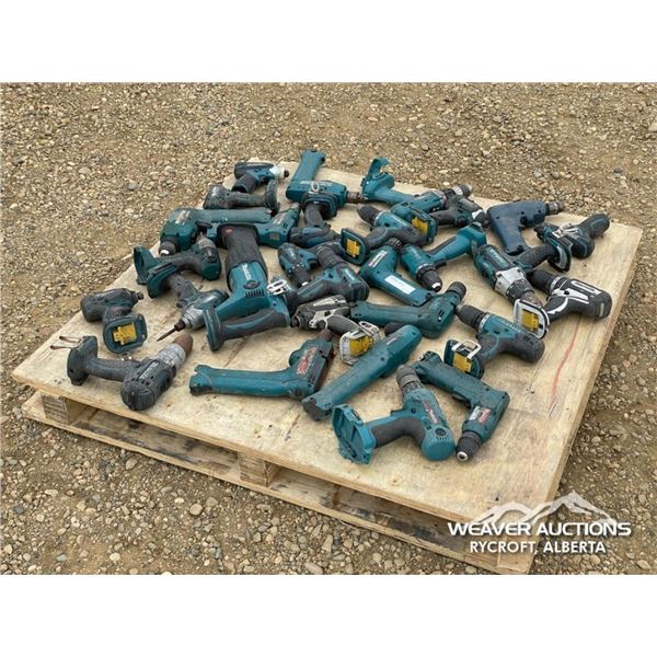 QTY OF MAKITA POWER TOOLS