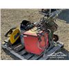 Image 4 : ASSORTED WELDING SUPPLIES W/SHOP TOOLS