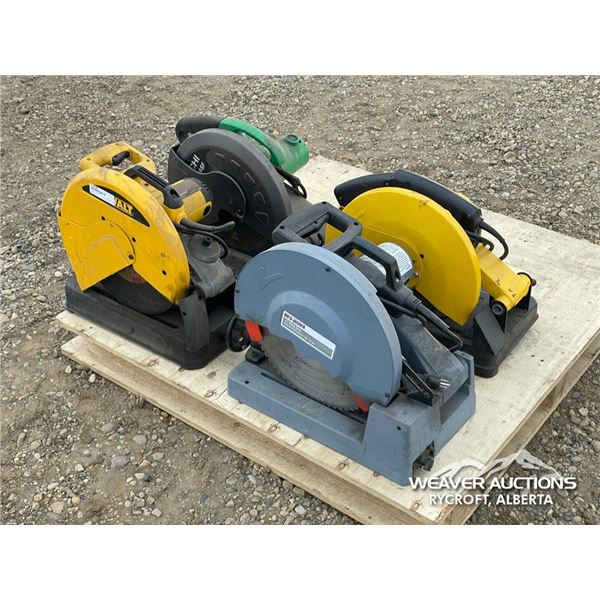 (4) 14 IN. CHOP SAWS