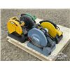 Image 1 : (4) 14 IN. CHOP SAWS