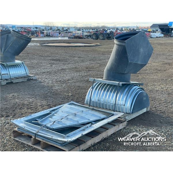 WESTEEL GRAIN BIN DOOR W/AERATION KIT