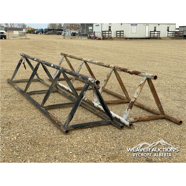 (2) 15 FT. PIPE STANDS