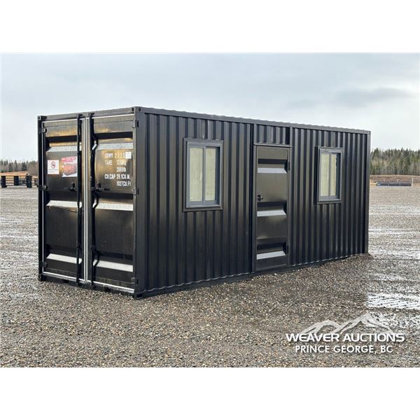 PORTABLE SHIPPING CONTAINER OFFICE