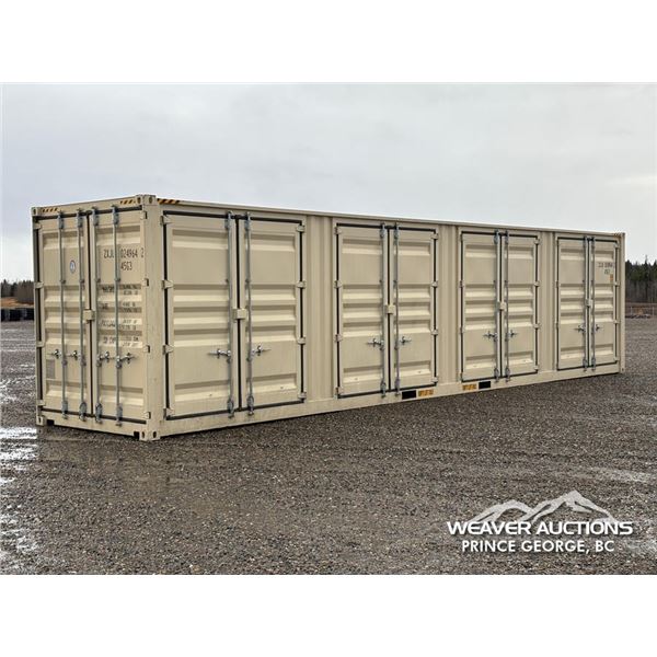 2025 8X40 FT. SIDE DOOR SHIPPING CONTAINER