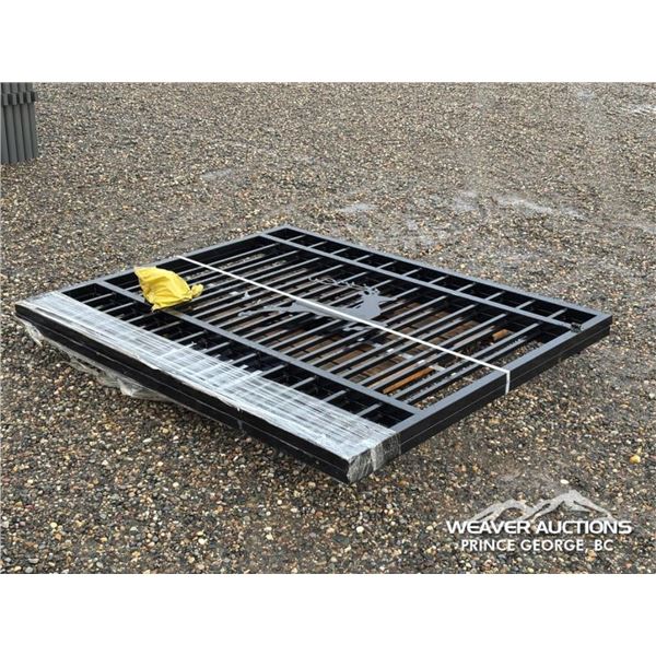 BI PARTING WROUGHT IRON DECORATIVE GATES