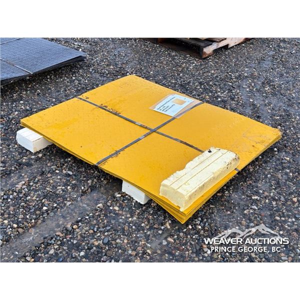 (20) STEEL DIAMOND PLATE