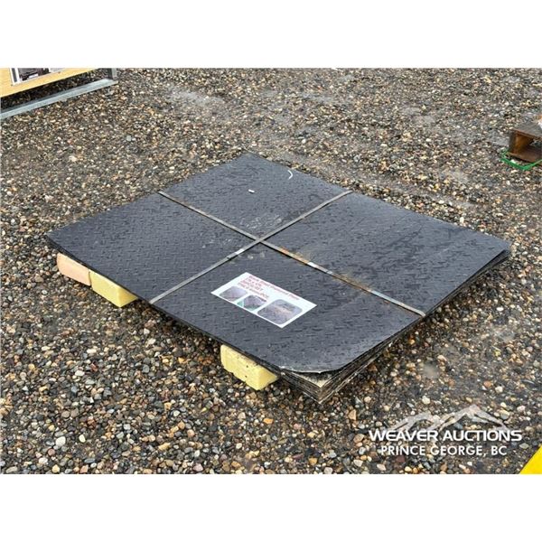 (20) STEEL DIAMOND PLATE