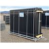 Image 3 : (20) PCE GALVANIZED STEEL FENCE
