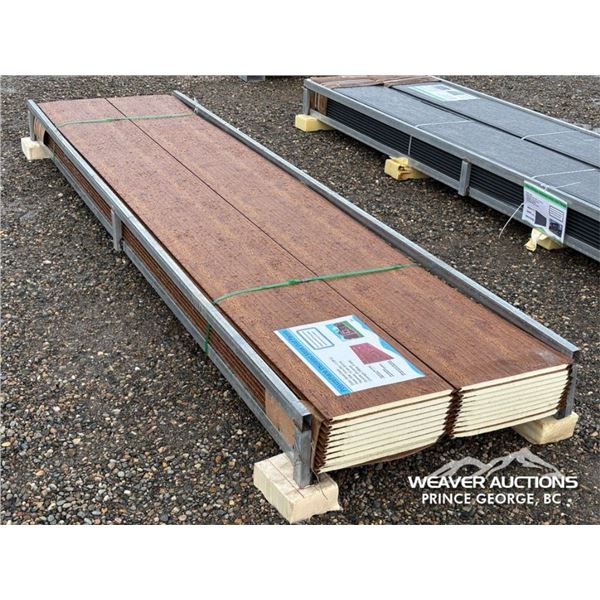 (20) POLYURETHANE INSULATED METAL WALL PANELS