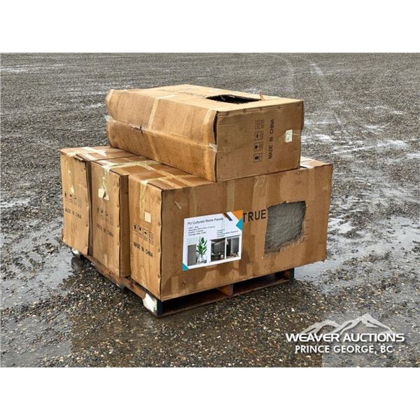 (48) PU CULTURED STONE PANELS