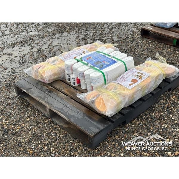 (2) 10 PACK TIE DOWN STRAPS (1) 10 PACK SLINGS