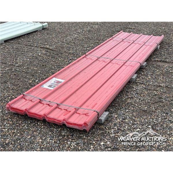 (30) 12 FT. POLYCARBONATE ROOFING PANELS