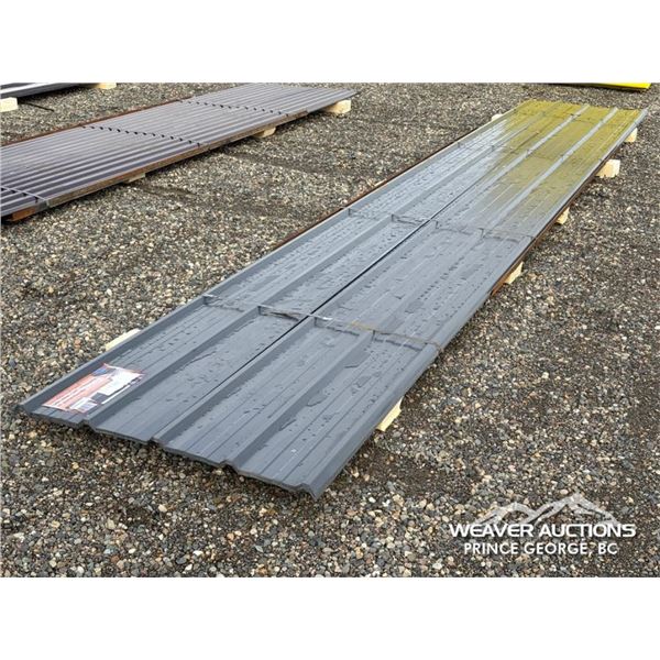 (20) 20 FT. METAL ROOFING PANELS