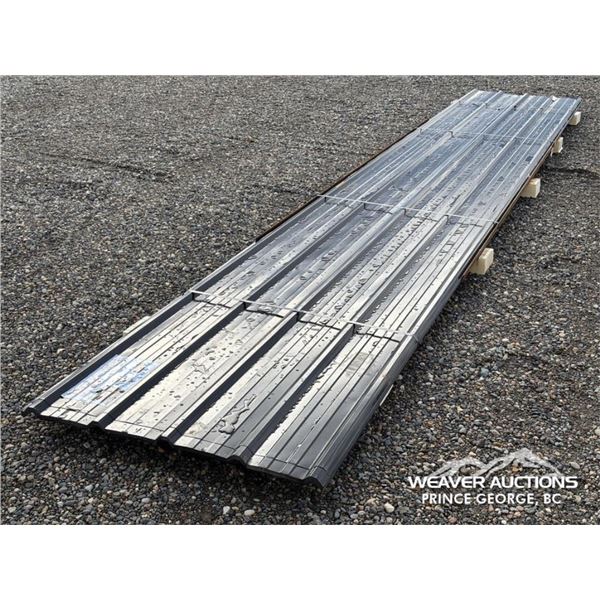 (20) 20 FT. METAL ROOFING PANELS