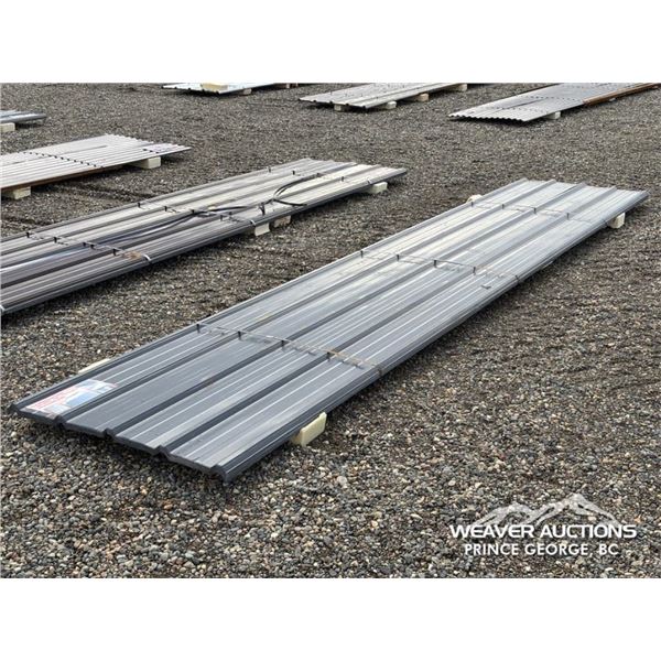 (30) 16 FT. METAL ROOFING PANELS
