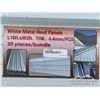 Image 5 : (30) 16 FT. METAL ROOFING PANELS