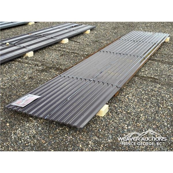 (30) 16 FT. METAL ROOFING PANELS