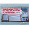 Image 5 : (70) 8 FT. METAL  ROOFING PANELS