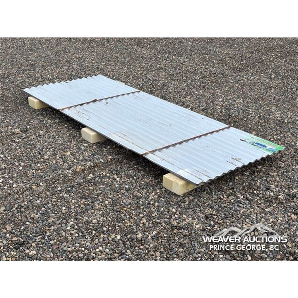 (30) 8 FT. METAL ROOFING PANELS