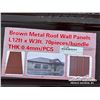 Image 5 : (70) 12 FT. METAL ROOFING PANELS