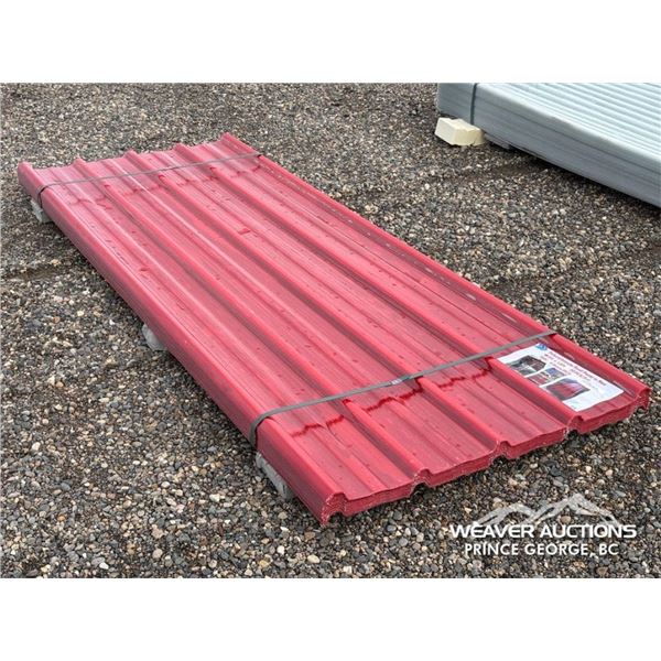(30) 8 FT. POLYCARBONATE ROOFING PANELS