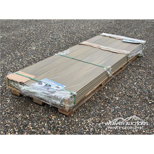 (30) OUTDOOR COMPOSITE PLANK FLOORING