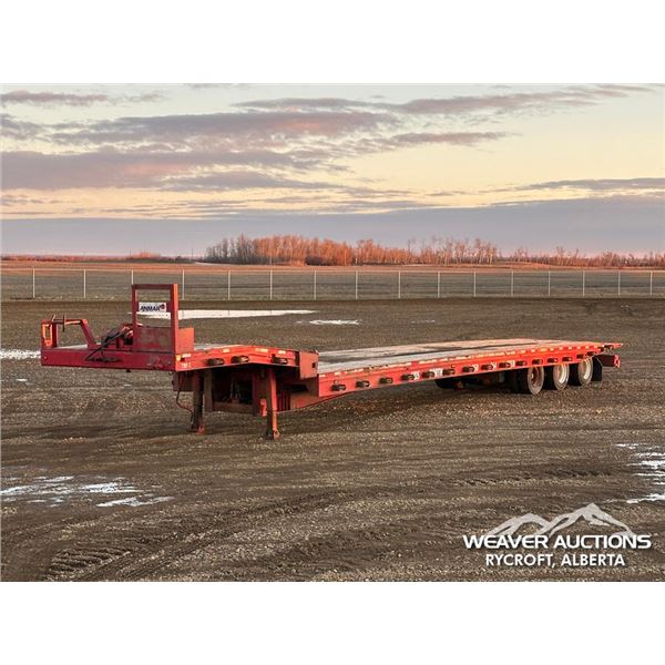 2008 TALBERT TRIDEM SLIDING AXLE LOWBED TRAILER