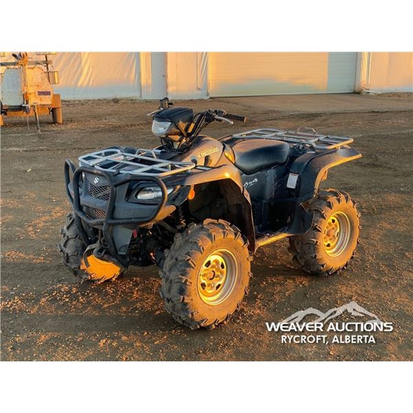 2010 SUZUKI KING QUAD 750 ATV