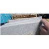 Image 10 : FIVE BOXES OF LAMINATE TILE - GREY AND LOT OF TILE