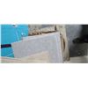 Image 4 : FIVE BOXES OF LAMINATE TILE - GREY AND LOT OF TILE