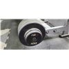 Image 11 : HAMMER STRENGTH RACK WITH SEVEN DIFFERENT IGX CURLED BARBELLS: 20LBS, 60, 70, 80, 90, 100, 110LBS