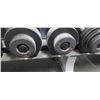 Image 12 : HAMMER STRENGTH WEIGHTS BENCH PLUS TWO OF EACH DUMBELLS: IGX 20LBS, 22.5, 25, 27.5, 30, 35, 40, 50, 